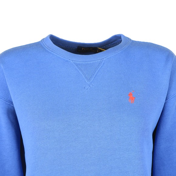 Polo Ralph Lauren Womens Blue Crew Neck Sweatshirt #2