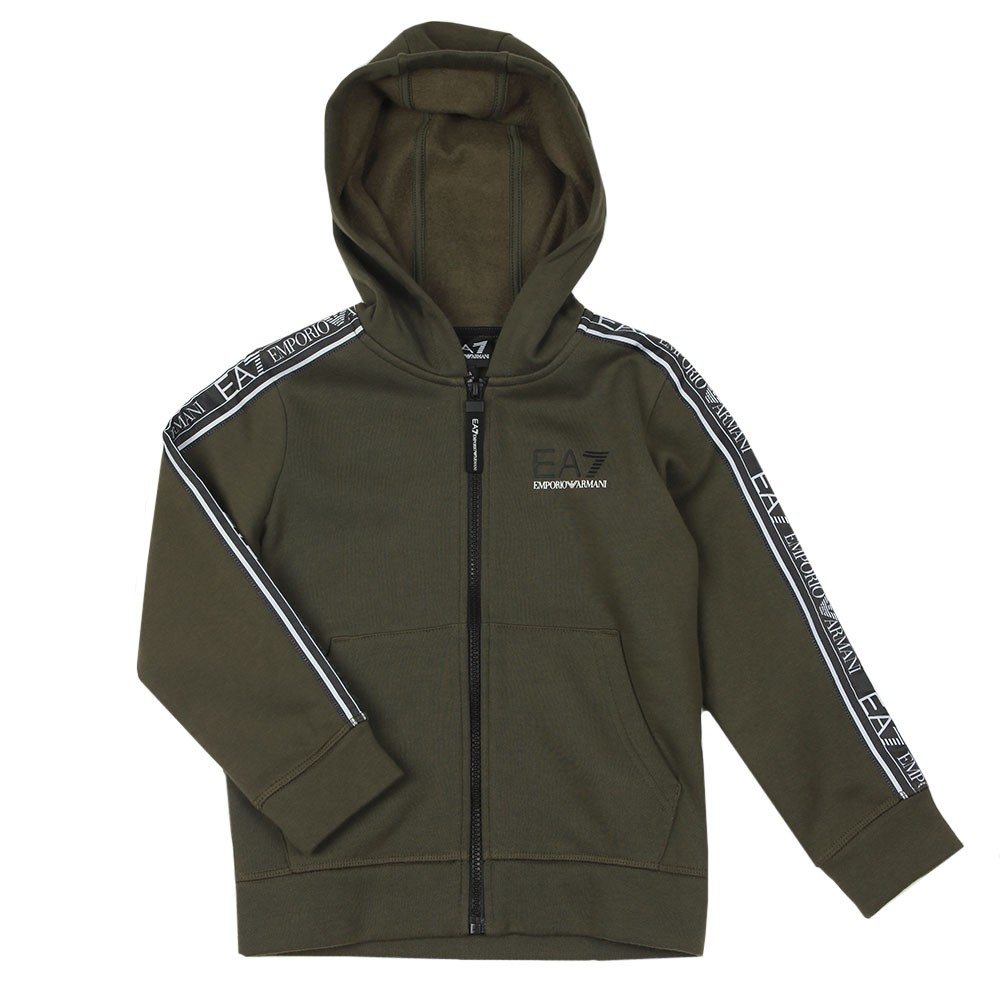 emporio armani ea7 overhead tape hoodie