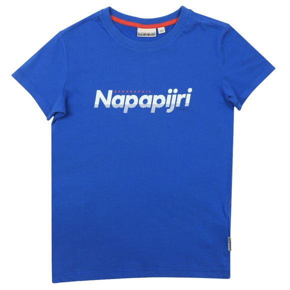 Napapijri Boys Blue K Saloy T-Shirt main image