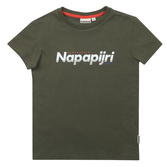 Napapijri Boys Green K Saloy T-Shirt main image