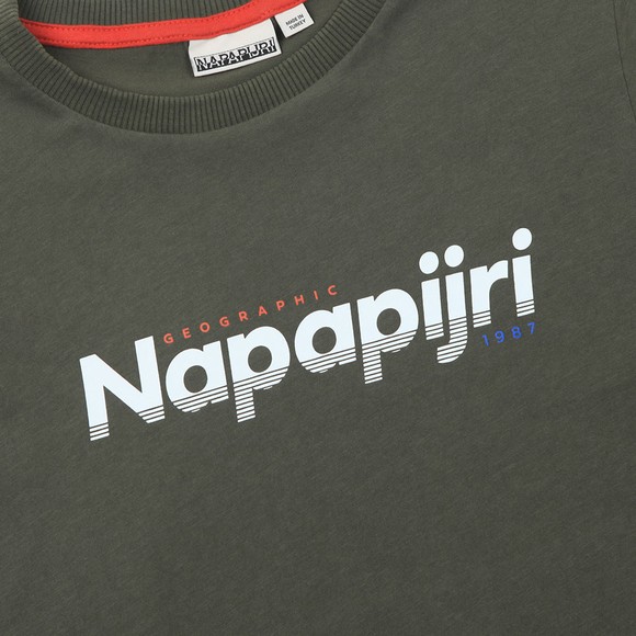 Napapijri Boys Green K Saloy T-Shirt main image