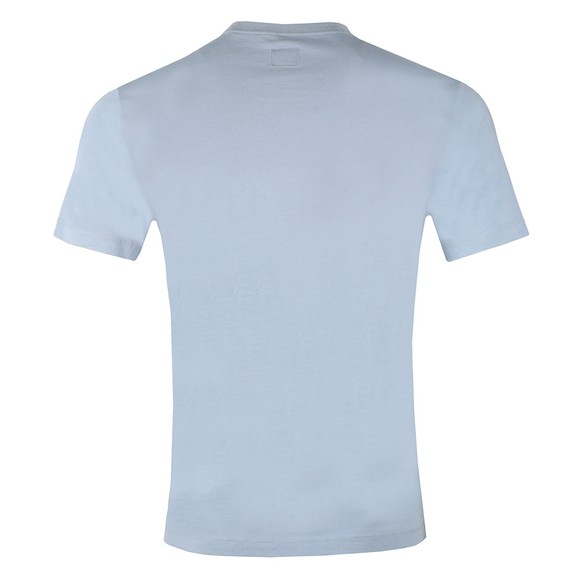 C.P. Company Mens Blue Small Box Logo T-Shirt #3