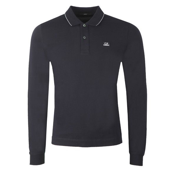 cp company long sleeve polo shirt