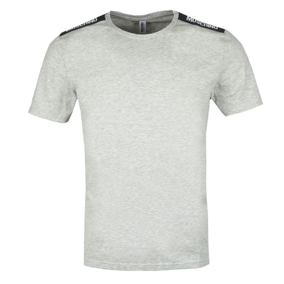 Moschino Mens Grey Tape T-Shirt main image