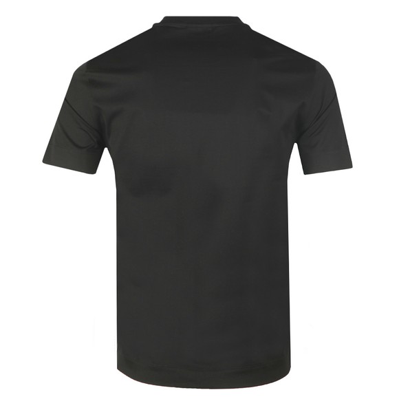 Emporio Armani Mens Black Gold Logo T-Shirt main image