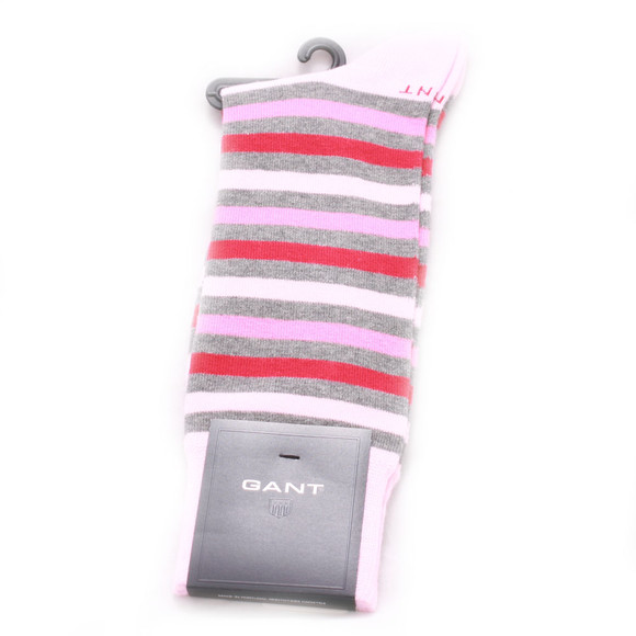 Gant Mens Pink Gant Bar Stripe Colour Socks main image