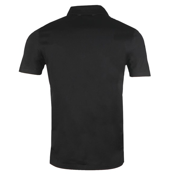 HUGO Mens Black Dilvio Polo Shirt #3