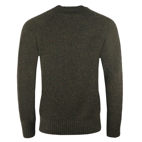 Barbour Lifestyle Mens Green Netherton Crew Jumper main image