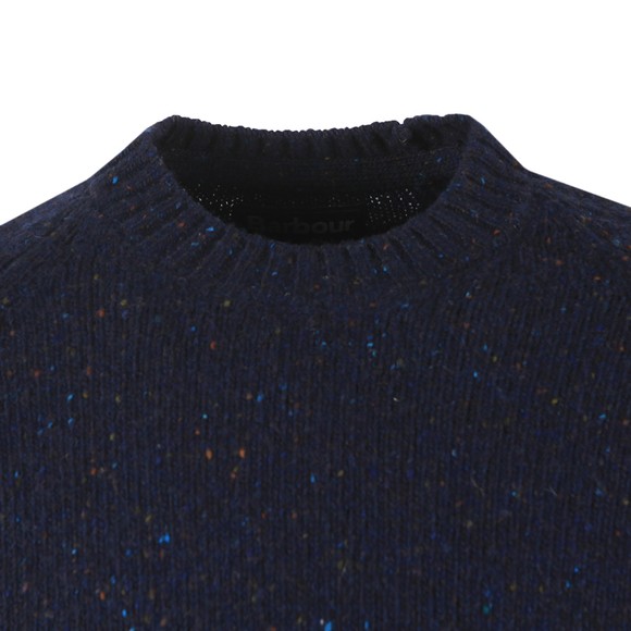 Barbour Lifestyle Mens Blue Netherton Crew Jumper main image