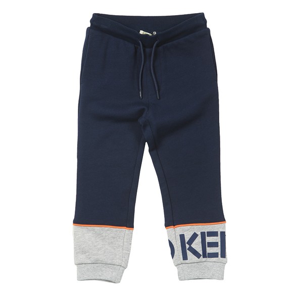 Kenzo Kids Boys Blue Logo Jogger main image