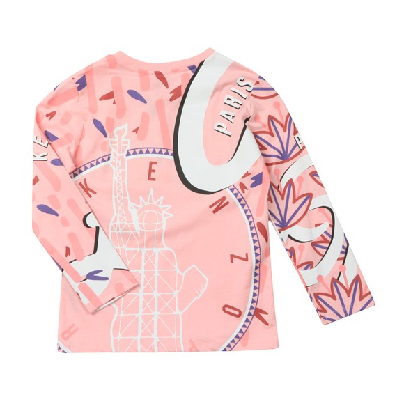 Kenzo Kids Girls Pink Karissa T-Shirt main image