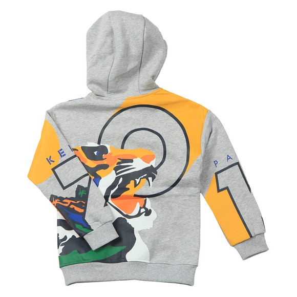 Kenzo Kids Boys Grey Kosi Hoody main image