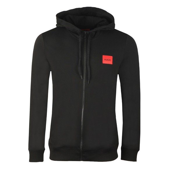 HUGO Mens Black Daple212 Hoody main image