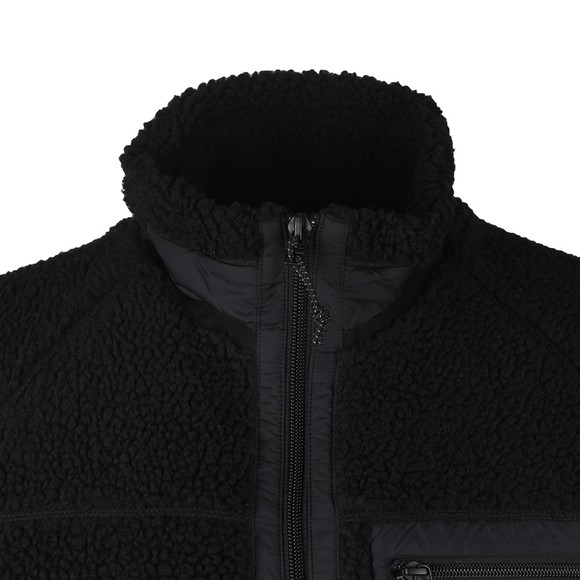 Carhartt WIP Mens Black Prentis Fleece Gilet main image