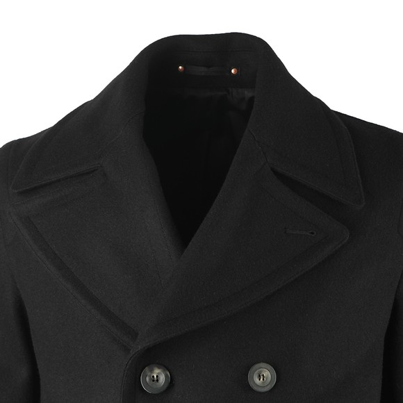 Private White V.C. Mens Black Melton Peacoat main image