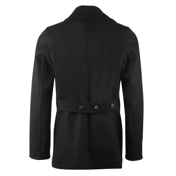 Private White V.C. Mens Black Melton Peacoat main image