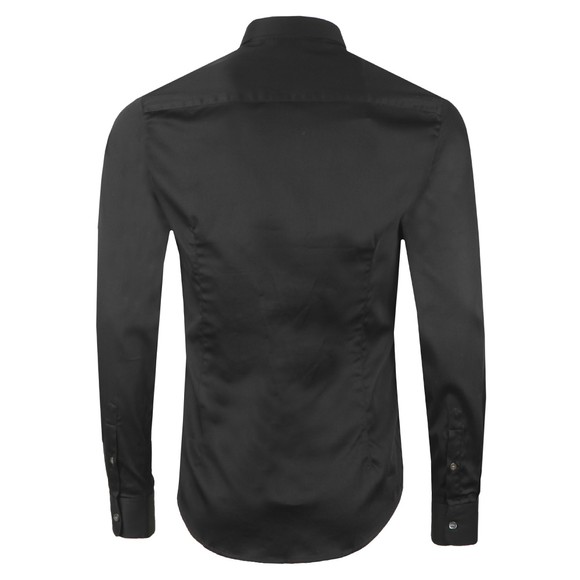 Emporio Armani Mens Black Stretch Shirt main image