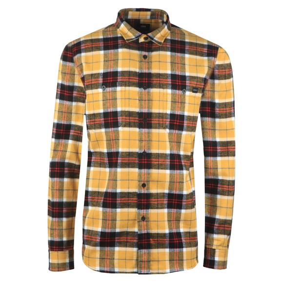 Edwin Mens Yellow Labour Shirt #1