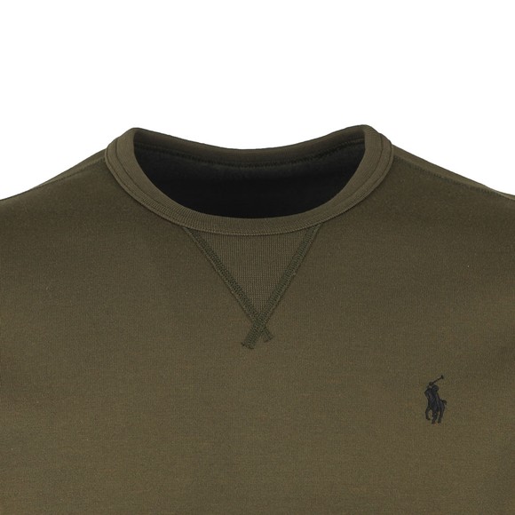 Polo Ralph Lauren Mens Green Tech Crew Sweatshirt main image