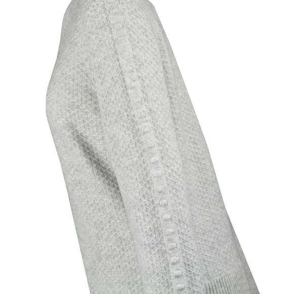 Ted Baker Womens Grey Teaggan Frill Detail Mockable Sweater #2