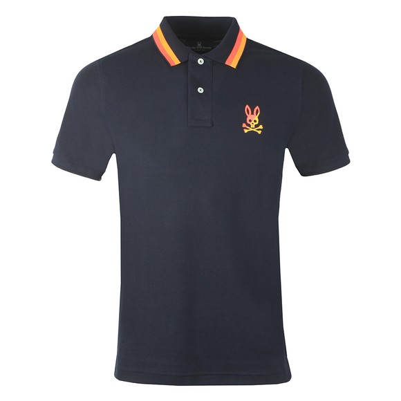 Psycho Bunny Mens Blue Surrey Polo Shirt #1