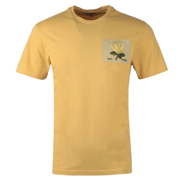 Kent & Curwen Mens Yellow Rose 1926 Icon T Shirt #1