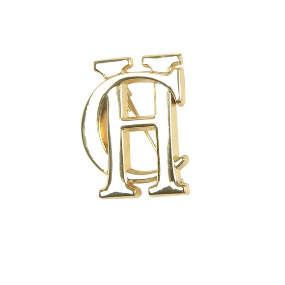 Holland Cooper Womens Gold HC Brooch #1