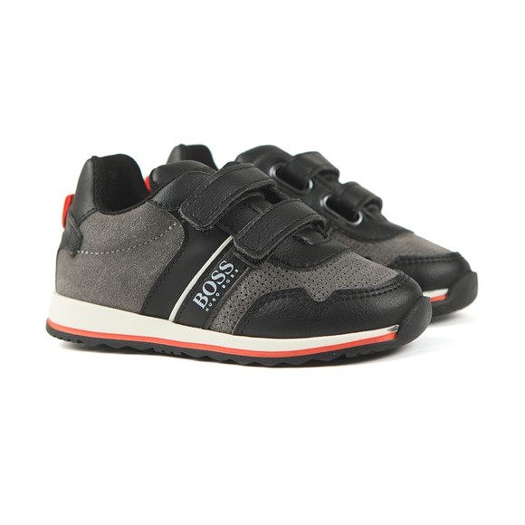 BOSS Boys Black J09139 Trainer main image