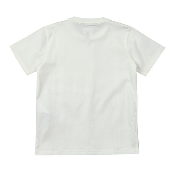 Emporio Armani Boys Off-White Tape Logo T-Shirt main image