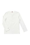 Tommy Hilfiger Kids Boys White Heritage Logo T Shirt