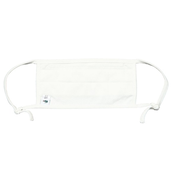 Lacoste Mens White Face Covering main image