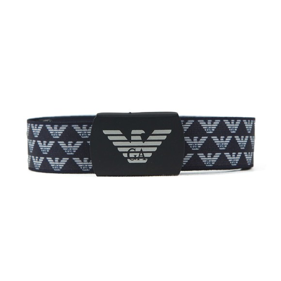 Emporio Armani Boys Blue Cintura Plate Belt main image