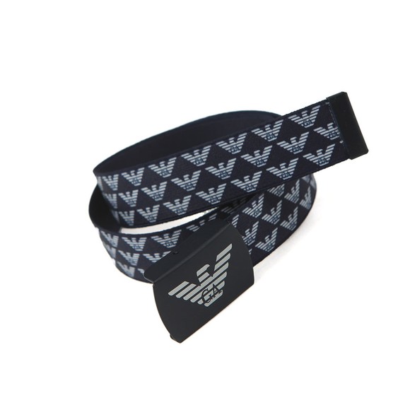 Emporio Armani Boys Blue Cintura Plate Belt main image