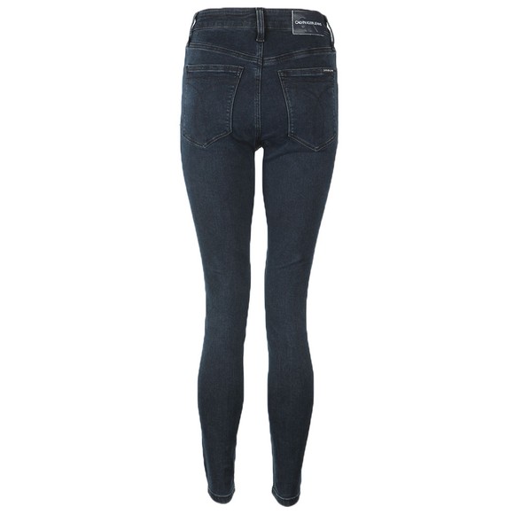 Calvin Klein Jeans Womens Blue High Rise Super Skinny Jean main image