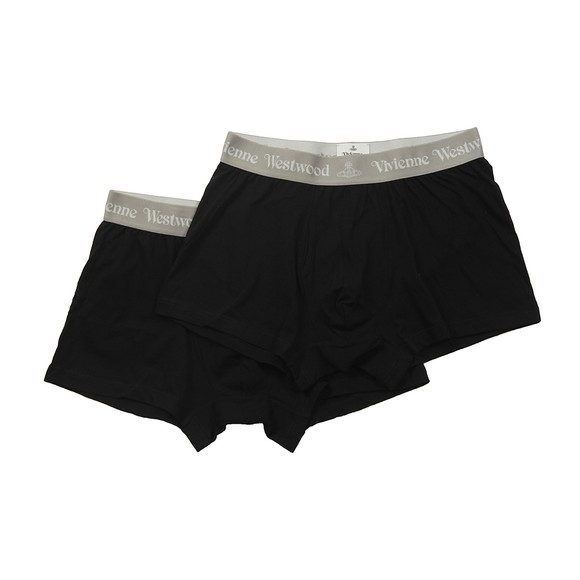 Vivienne Westwood Mens Black 2 Pack Boxer #1