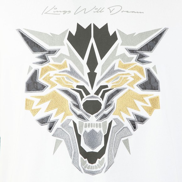 Kings Will Dream Mens White Wolf T-Shirt main image