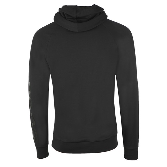 BOSS Bodywear Mens Black Fashion Tonal Hoody #3