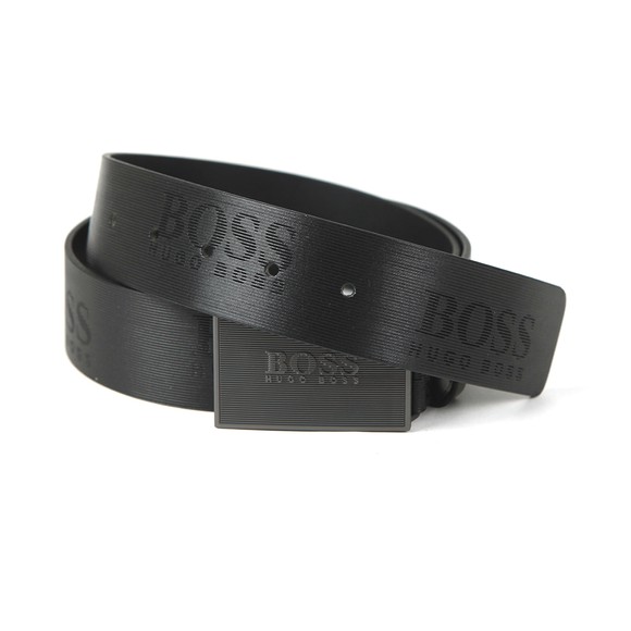 BOSS Mens Black Icon SR Belt main image
