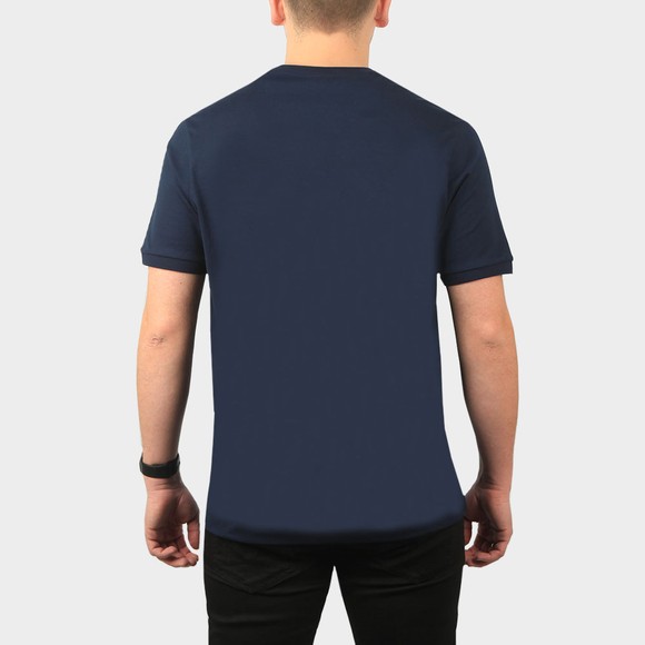 Paul & Shark Mens Blue Large Logo T-Shirt #4