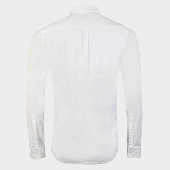 HUGO Mens White Evart Long Sleeve Shirt main image