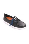 Timberland Mens Black Timberland Black Newmarket CPS Low Boat Shoe