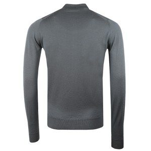 John Smedley Mens Grey Roston Merino Shirt #2