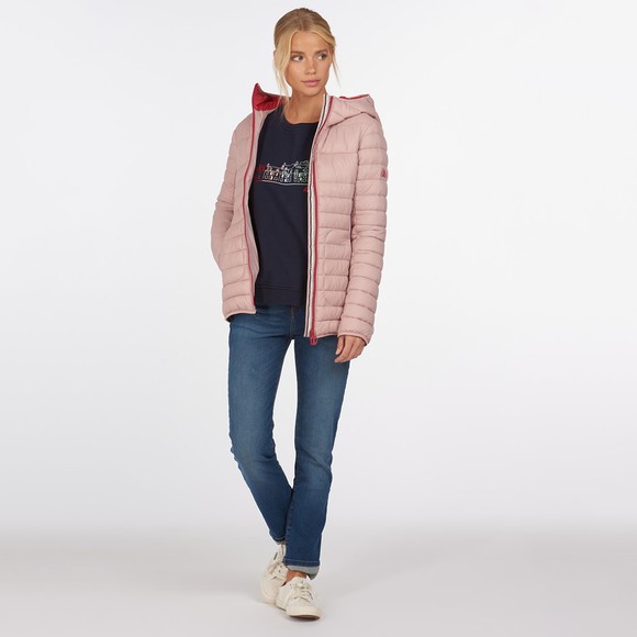Barbour Lifestyle Womens Pink Saltburn Quilt #3