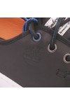 Timberland Mens Black Timberland Black Newmarket CPS Low Boat Shoe