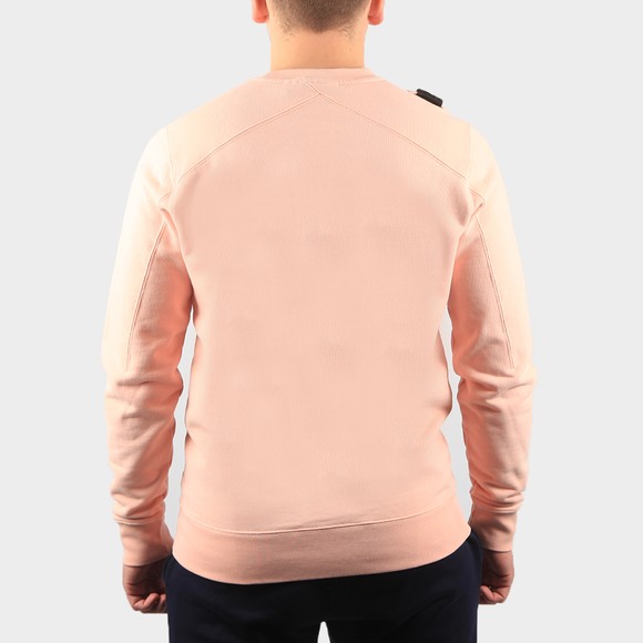 Ma.Strum Mens Pink Core Crew Sweatshirt #4
