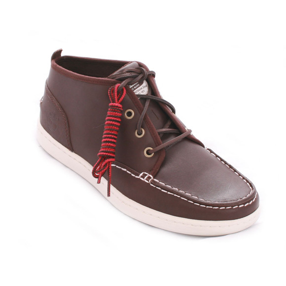 Timberland Mens Brown Timberland Dark Brown Newmarket Cup Mid Top Boot main image
