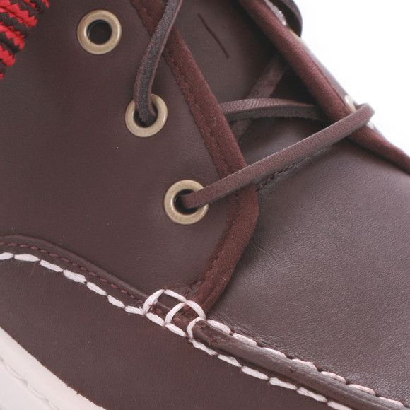 Timberland Mens Brown Timberland Dark Brown Newmarket Cup Mid Top Boot main image