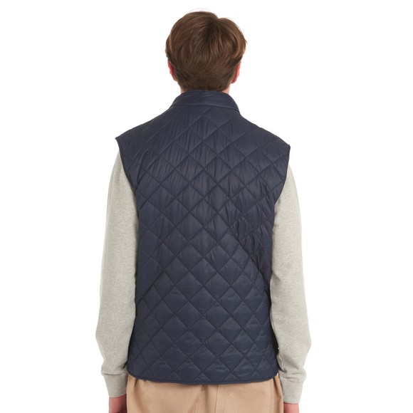 Barbour Beacon Mens Blue Hewitt Gilet main image