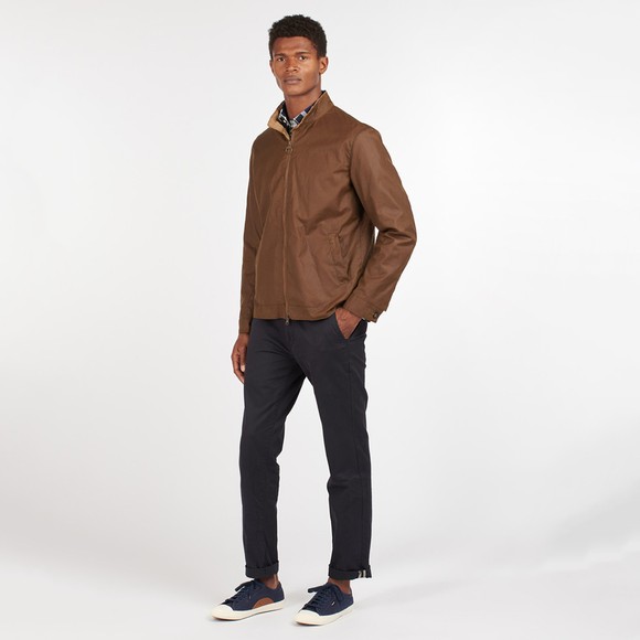 Barbour Lifestyle Mens Brown Brobel Wax Jacket main image