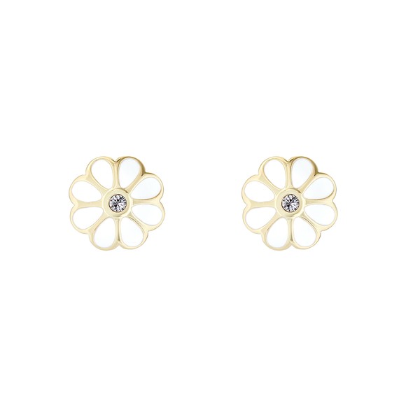 Ted Baker Womens Gold Daraeh Daisy Stud Earrings main image